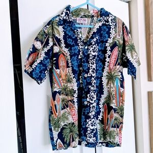 💲Ron Jon Hawaiian button down shirt